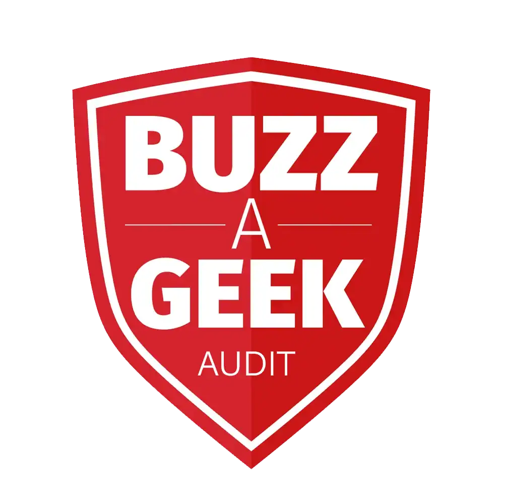 Buzz A Geek Audit Logo